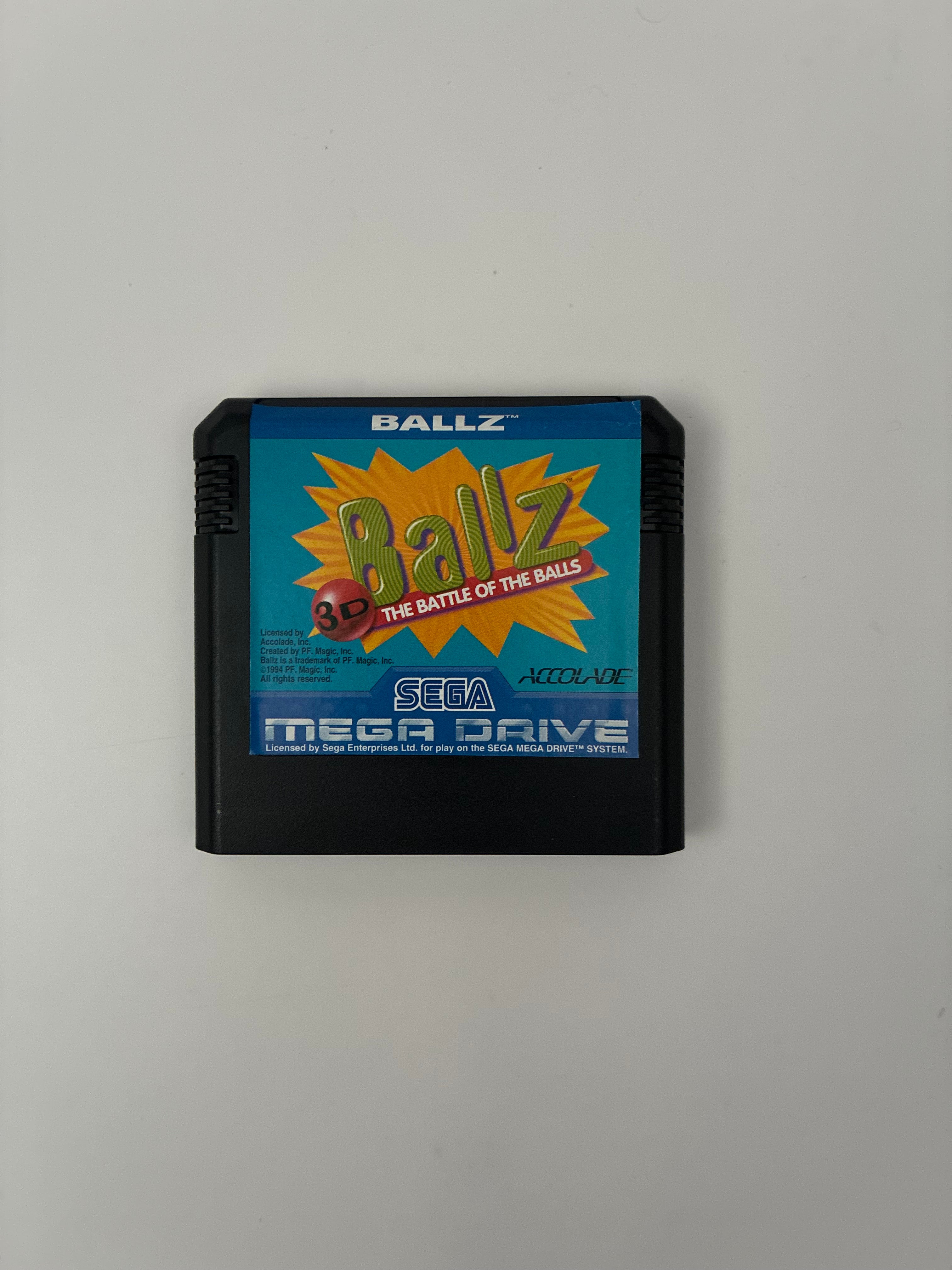 Ballz 3D: The Battle of the Balls – Sega Mega Drive