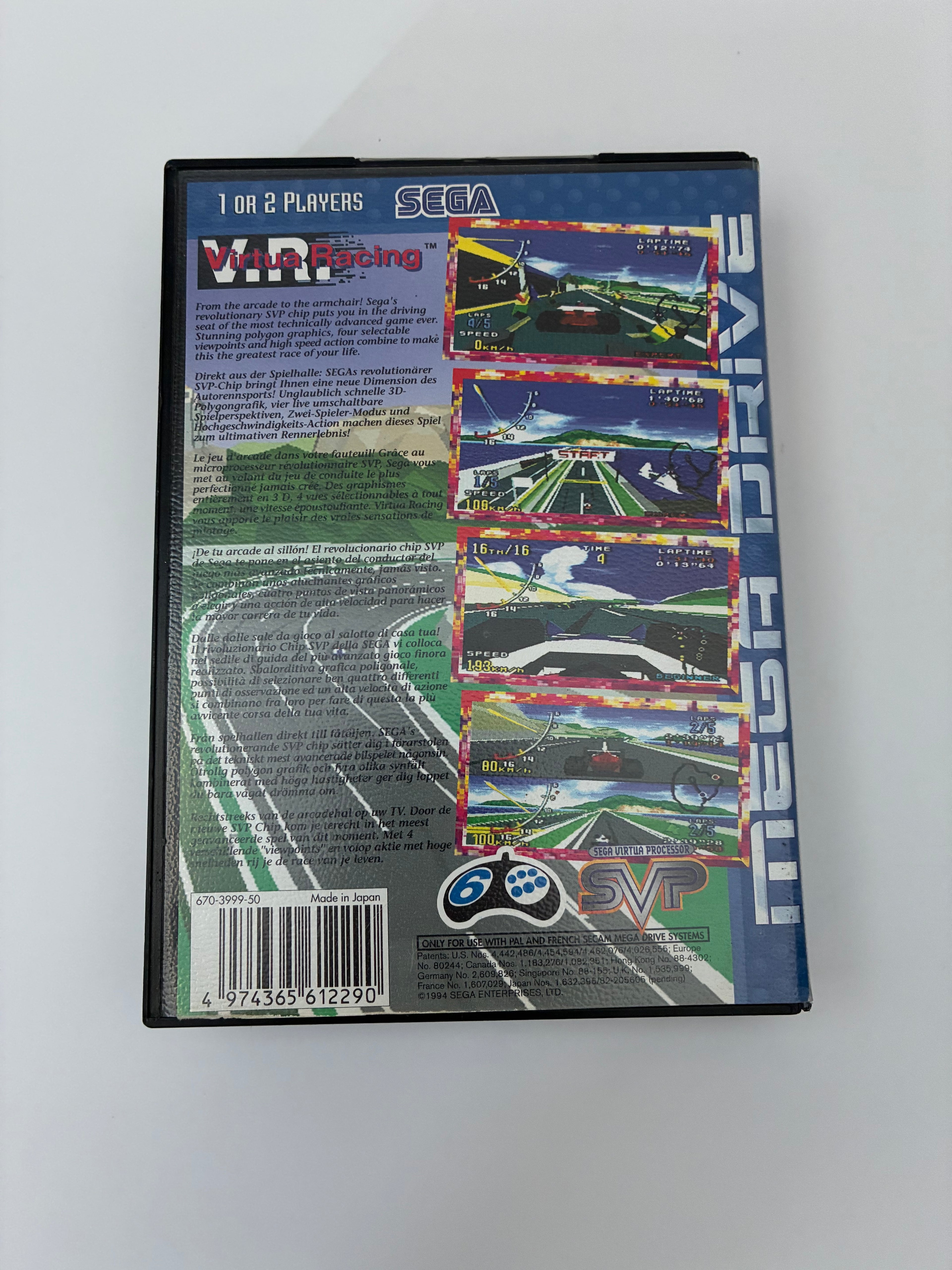 Virtua Racing – Sega Mega Drive