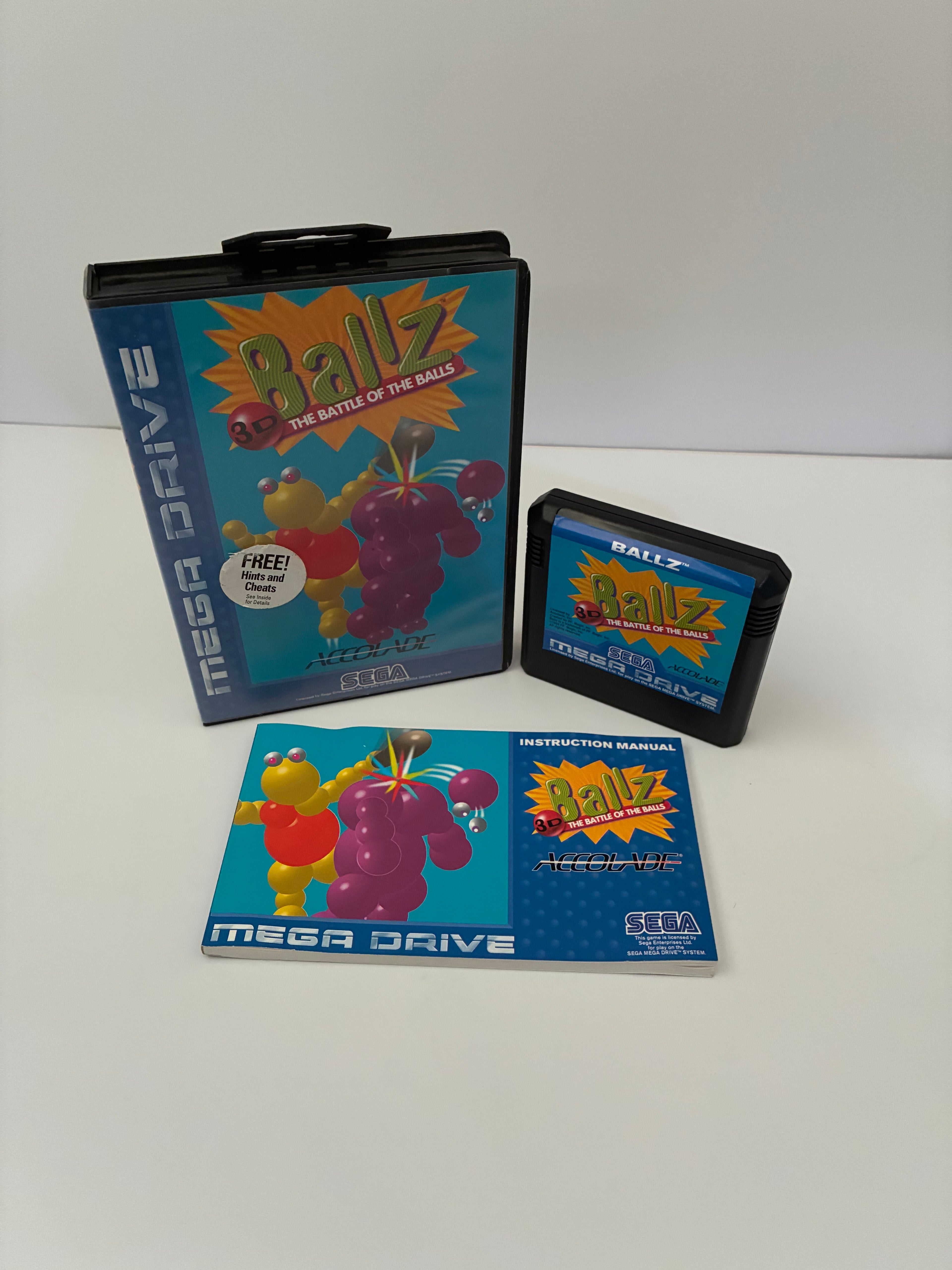 Ballz 3D: The Battle of the Balls – Sega Mega Drive