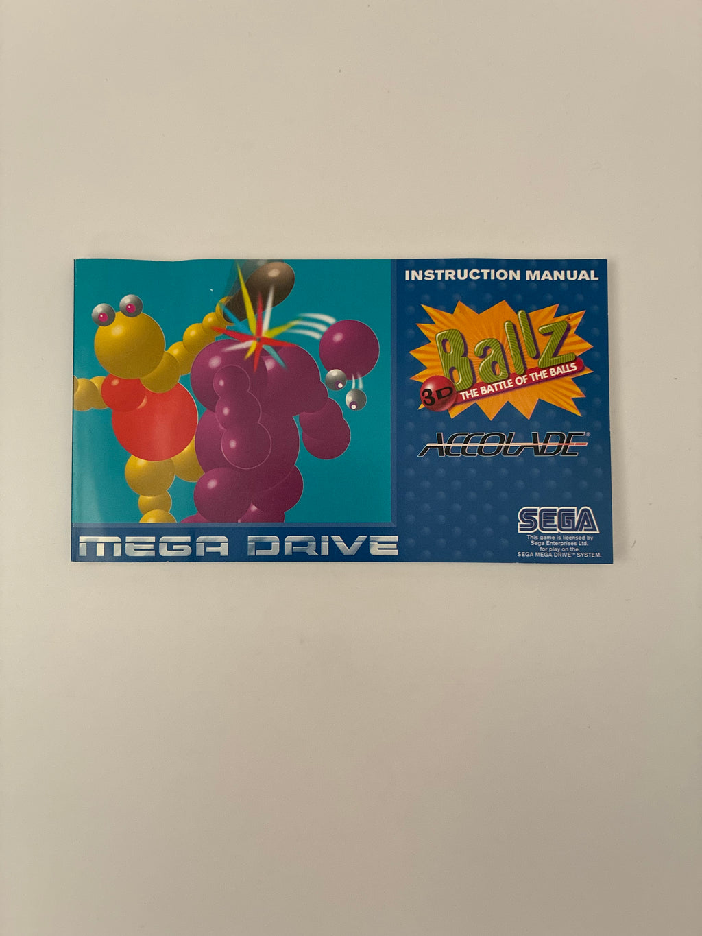 Ballz 3D: The Battle of the Balls – Sega Mega Drive