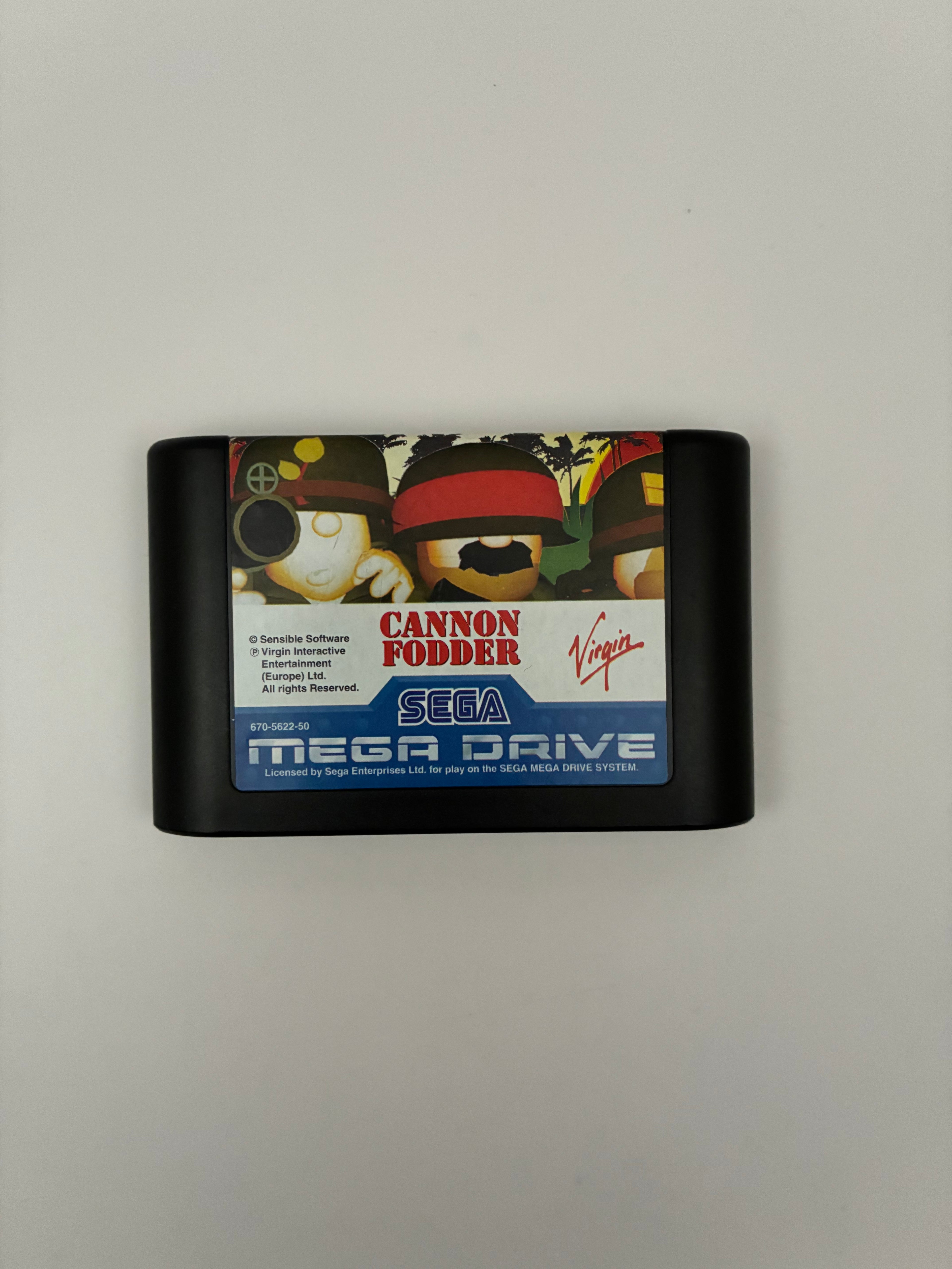 Cannon Fodder – Sega Mega Drive