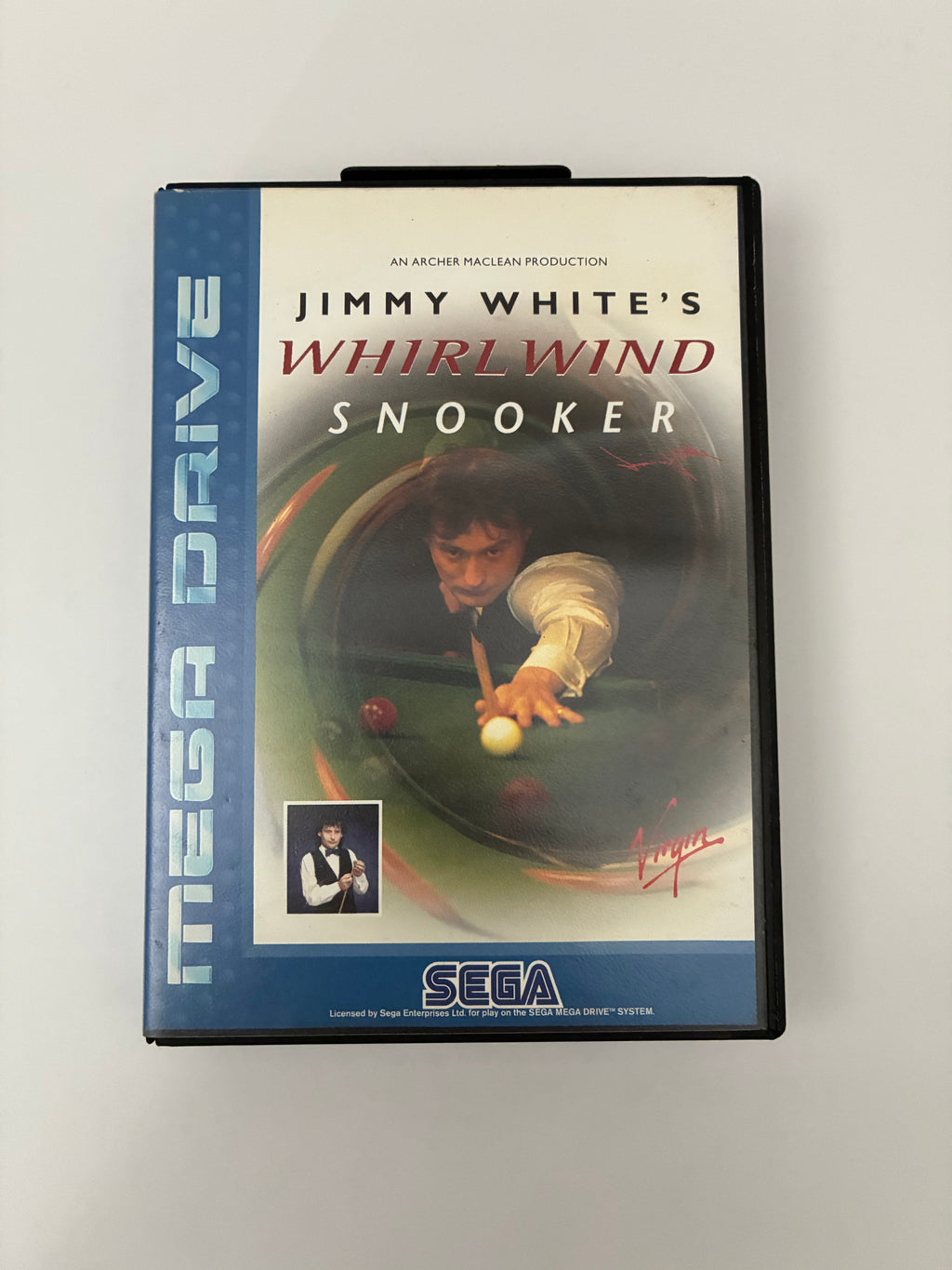 Jimmy White's Whirlwind Snooker - Sega Mega Drive