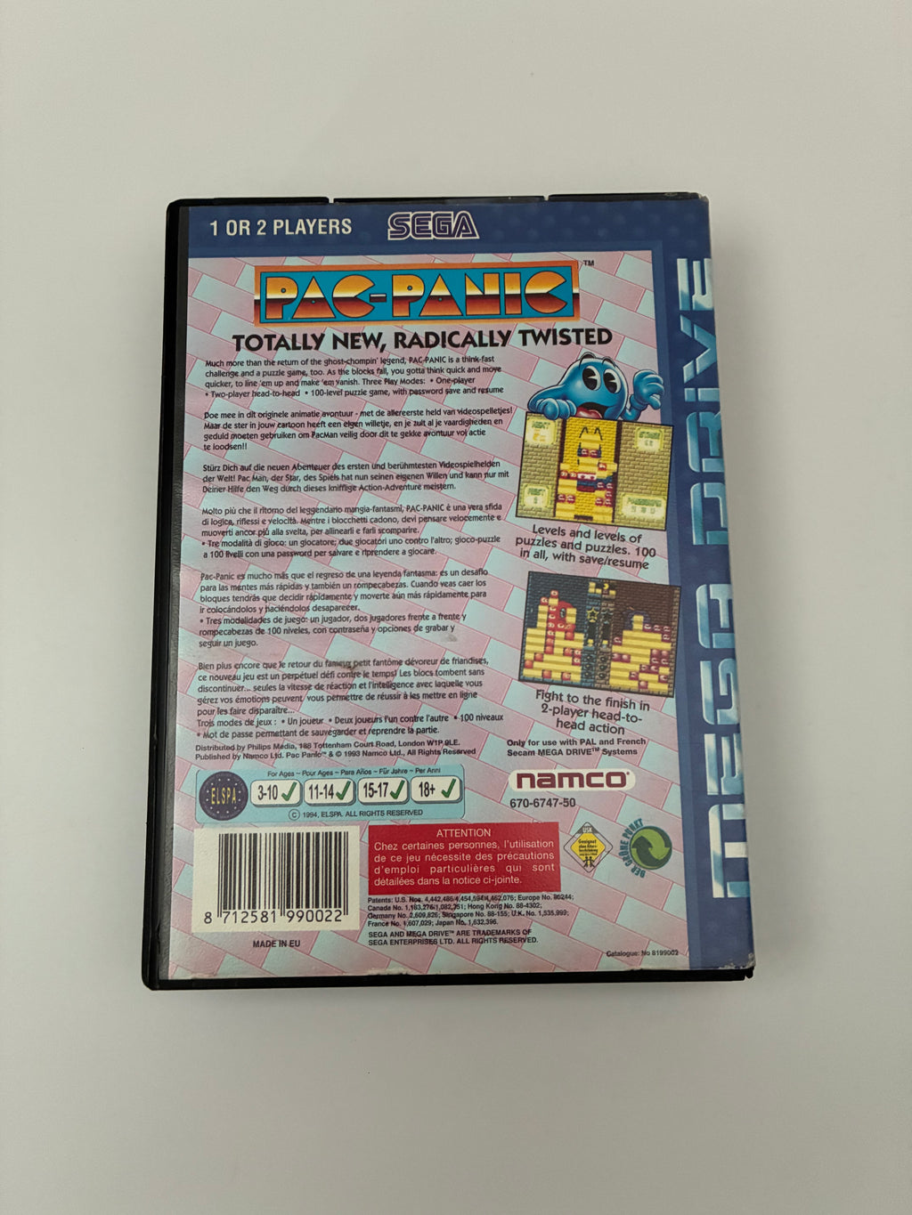 Pac-Panic – Sega Mega Drive
