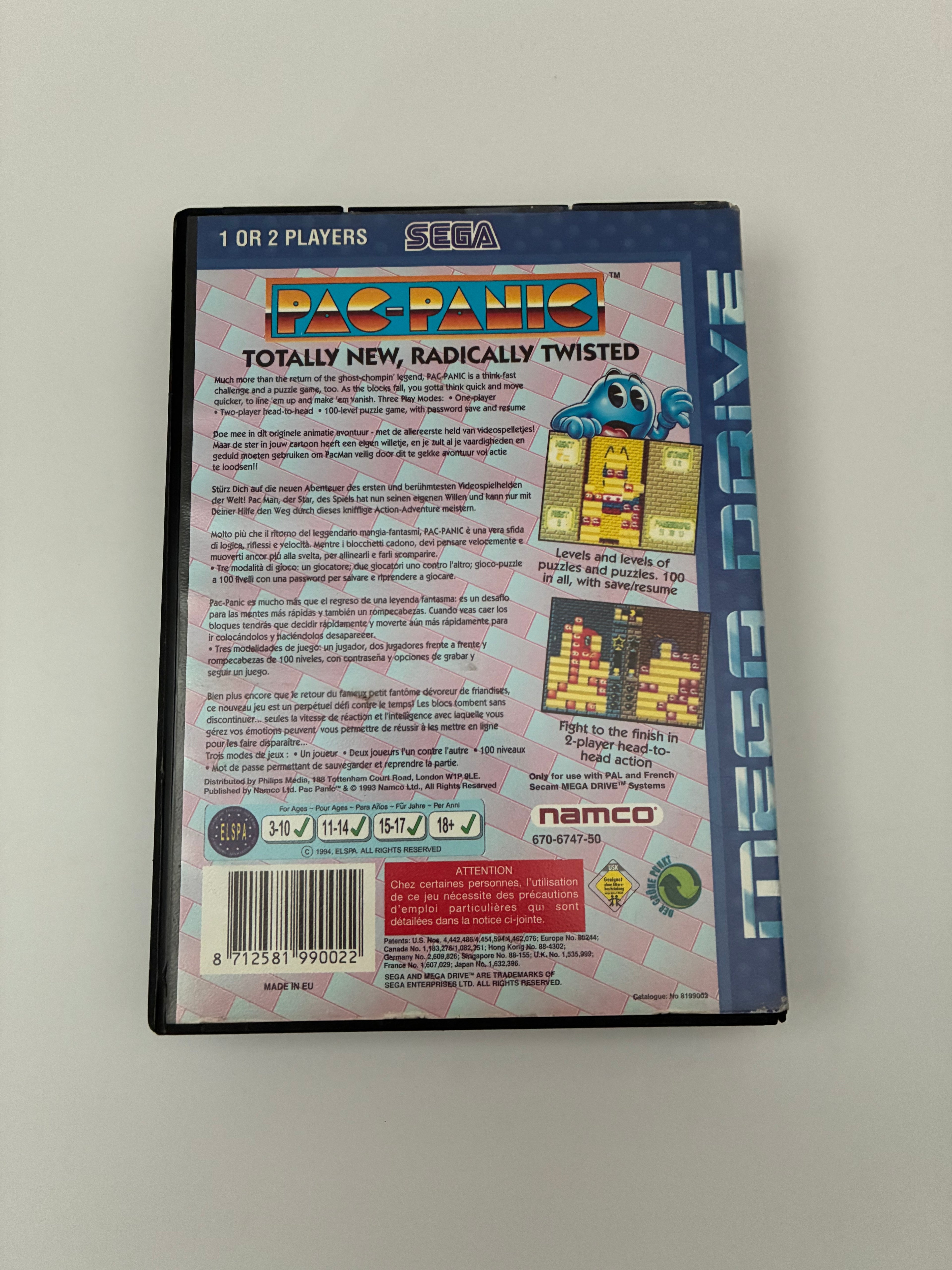 Pac-Panic – Sega Mega Drive