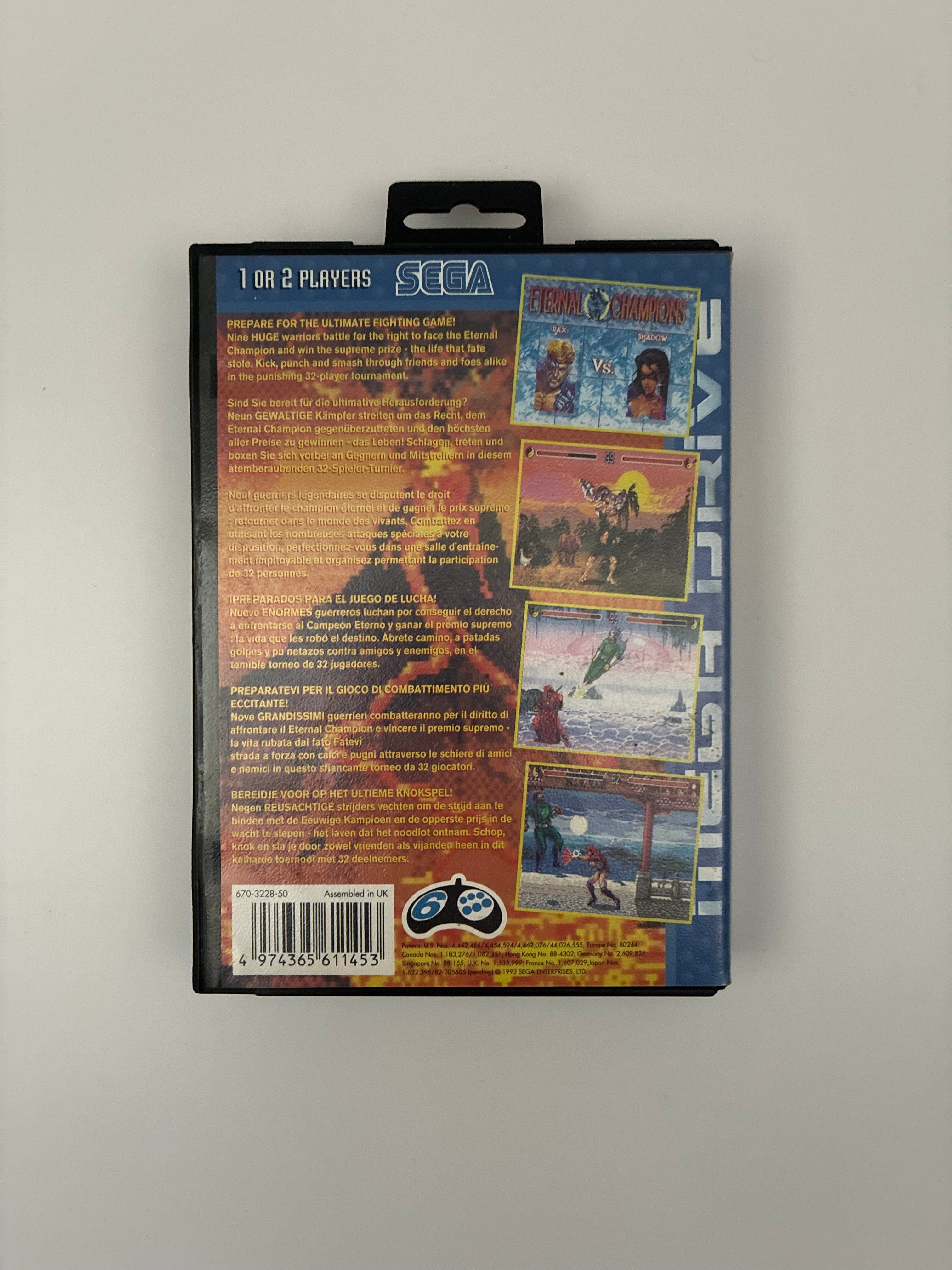 Eternal Champions – Special Collector’s Edition – Sega Mega Drive