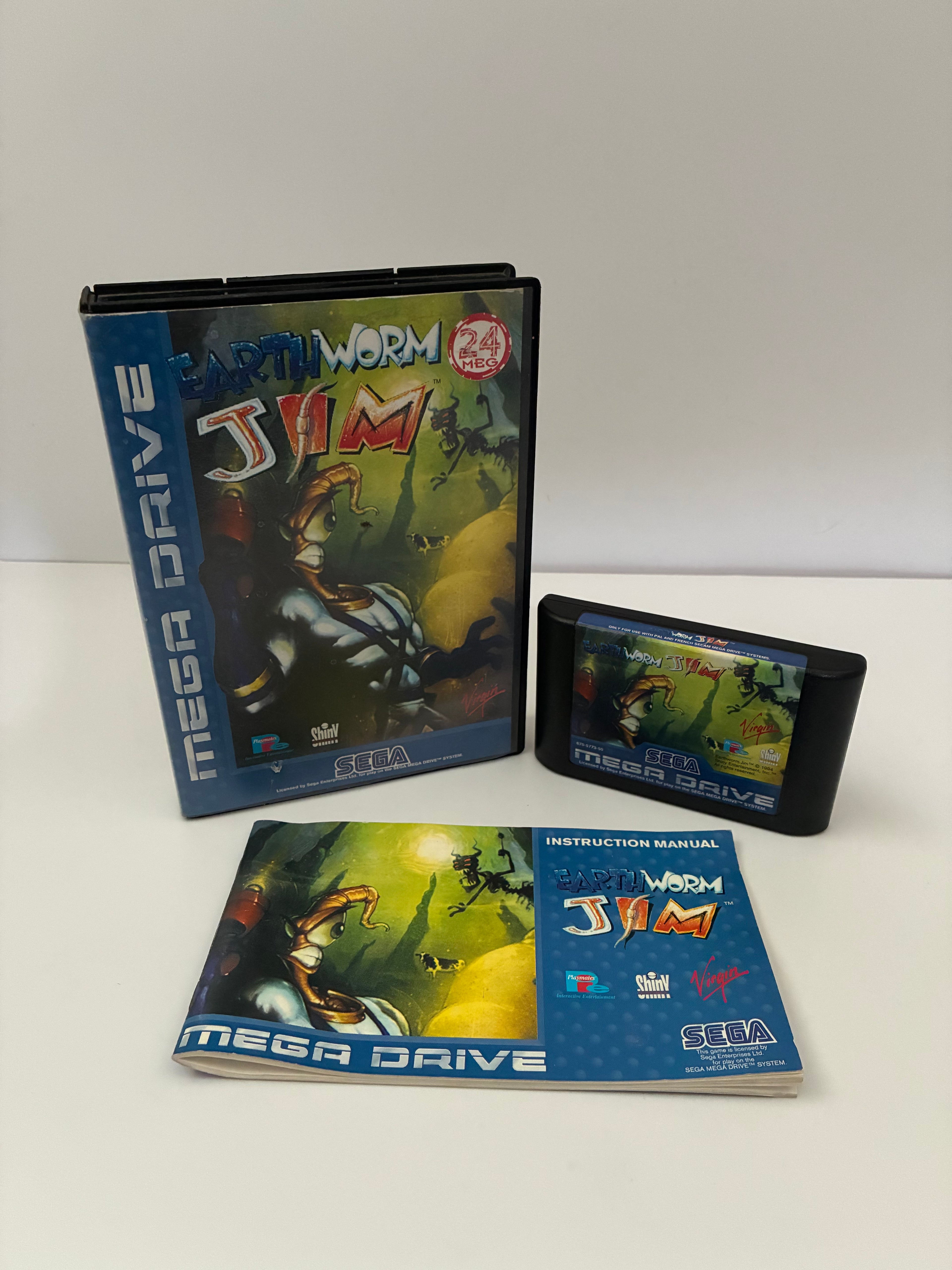 Earthworm Jim – Sega Mega Drive