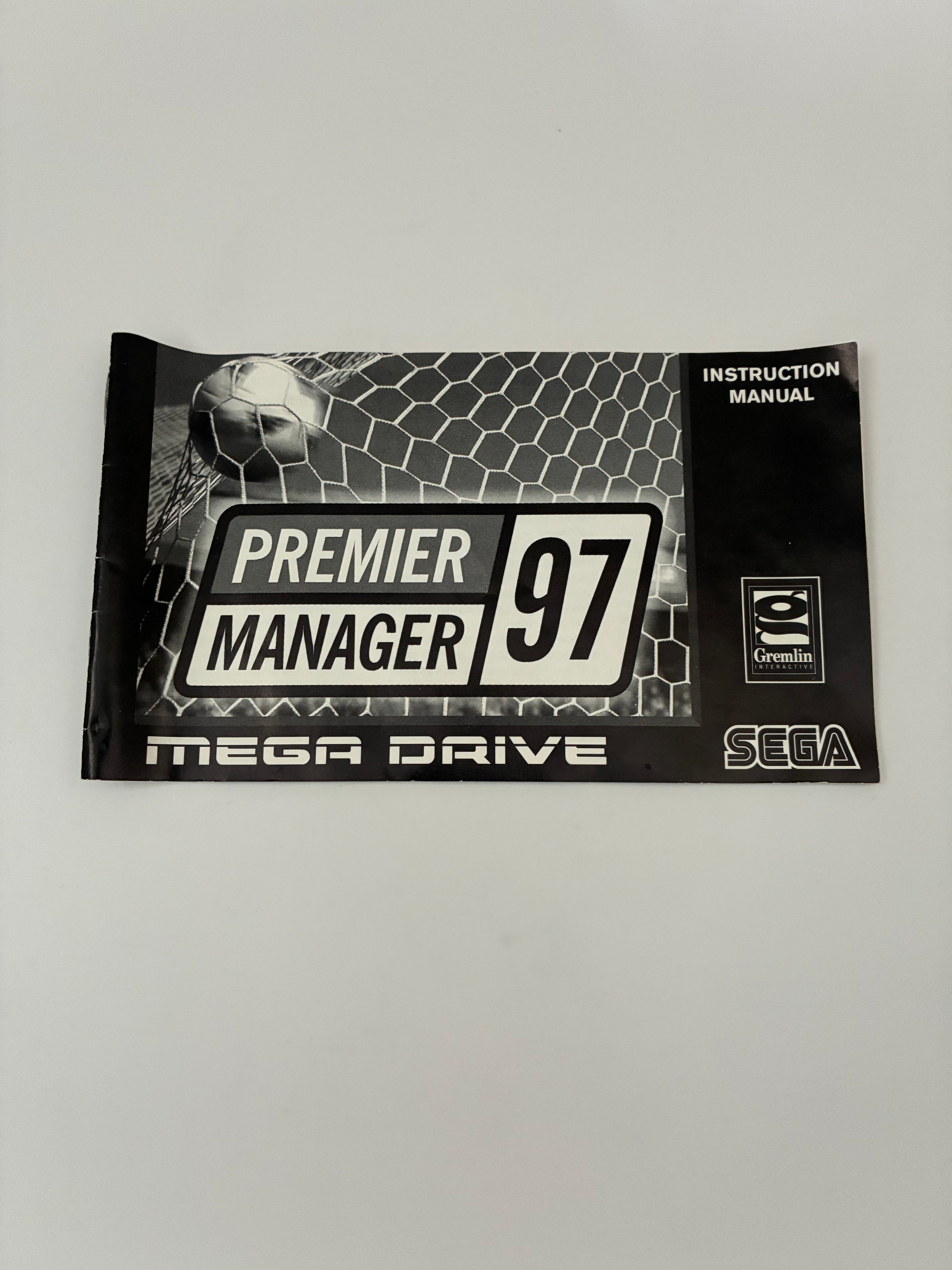 Premier Manager 97 - Sega Mega Drive
