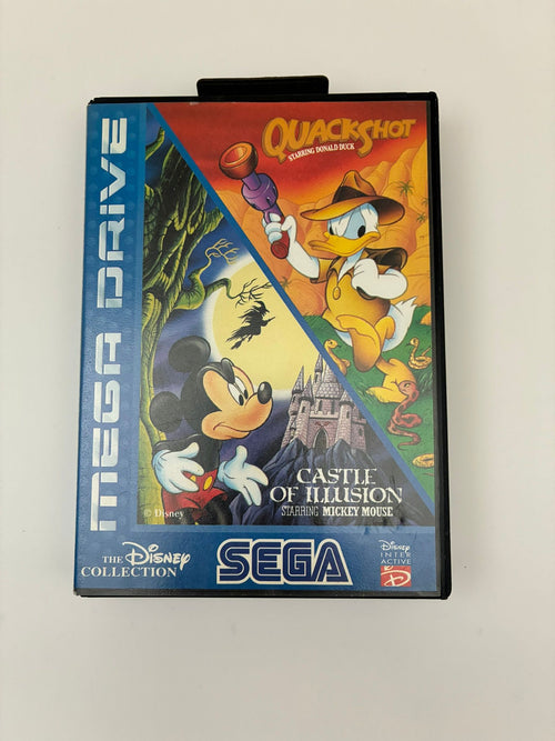 Castle of Illusion + Quackshot Sega Mega Drive