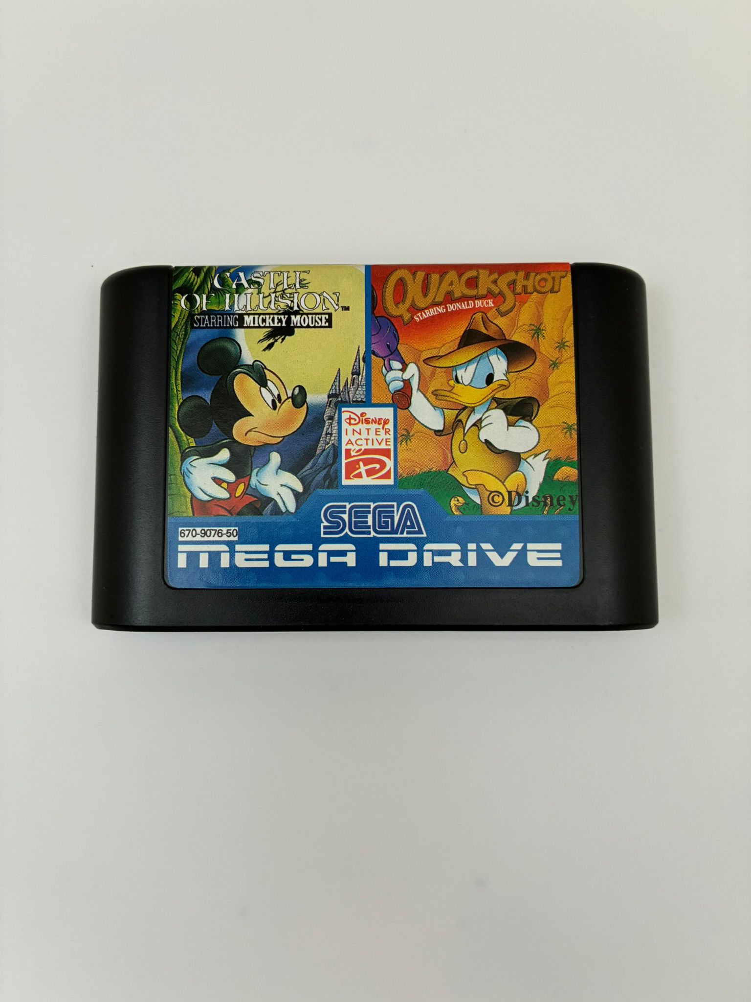 Castle of Illusion + Quackshot Sega Mega Drive