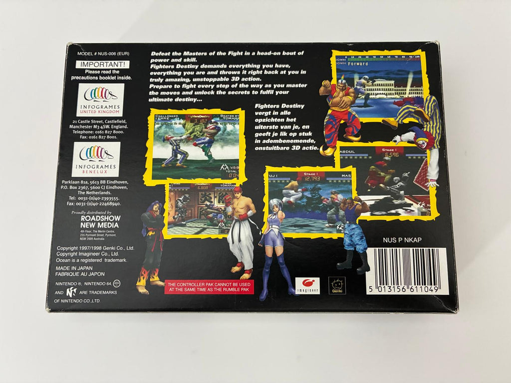 Fighters Destiny Nintendo 64