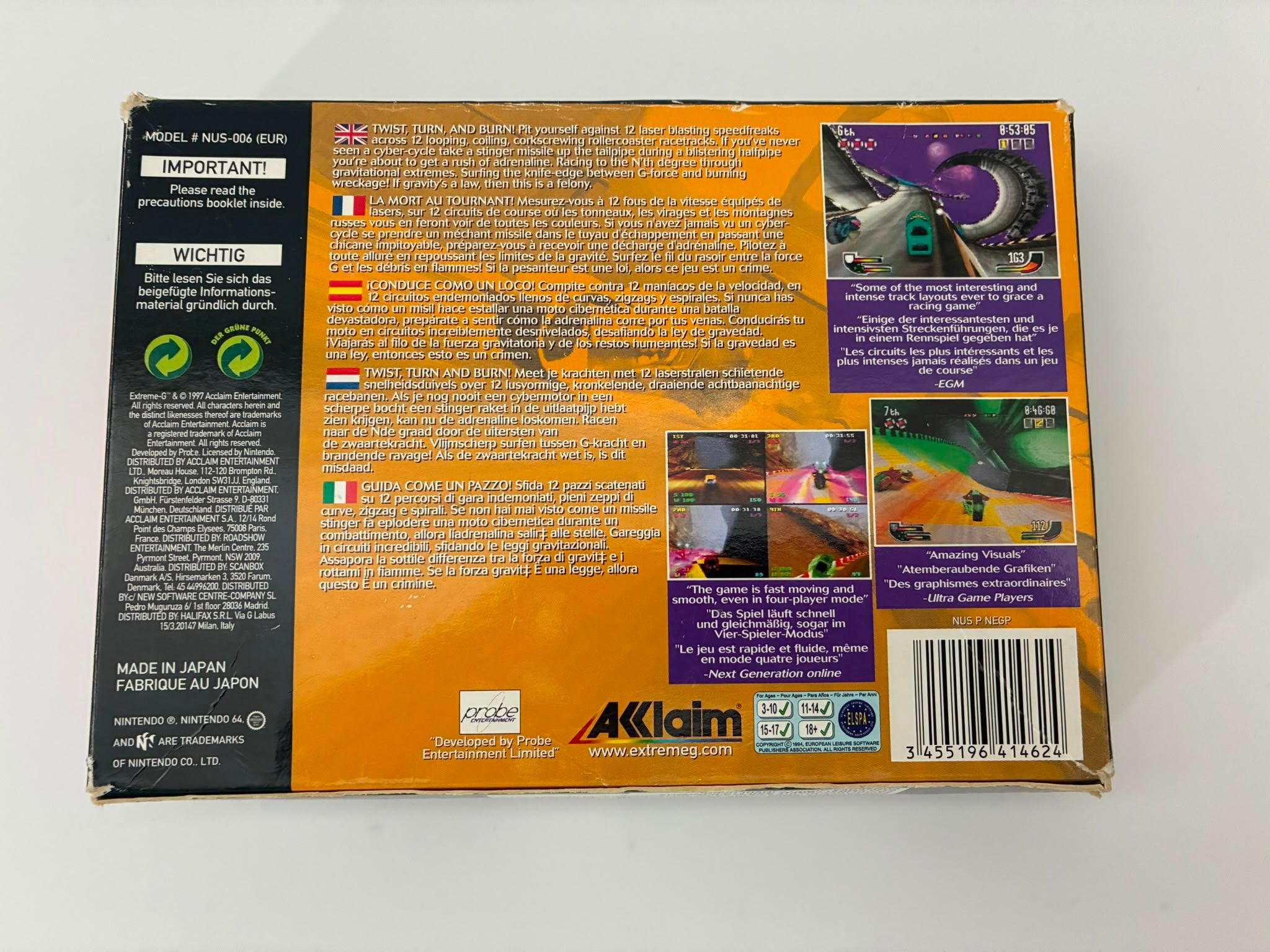 Extreme-G Nintendo 64