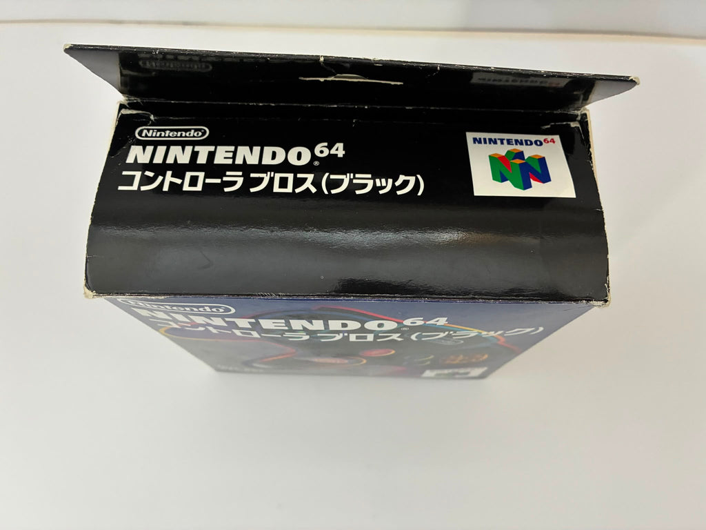 Nintendo 64 Black Controller Boxed Japanese Genuine OEM