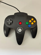 Nintendo 64 Black Controller Boxed Japanese Genuine OEM
