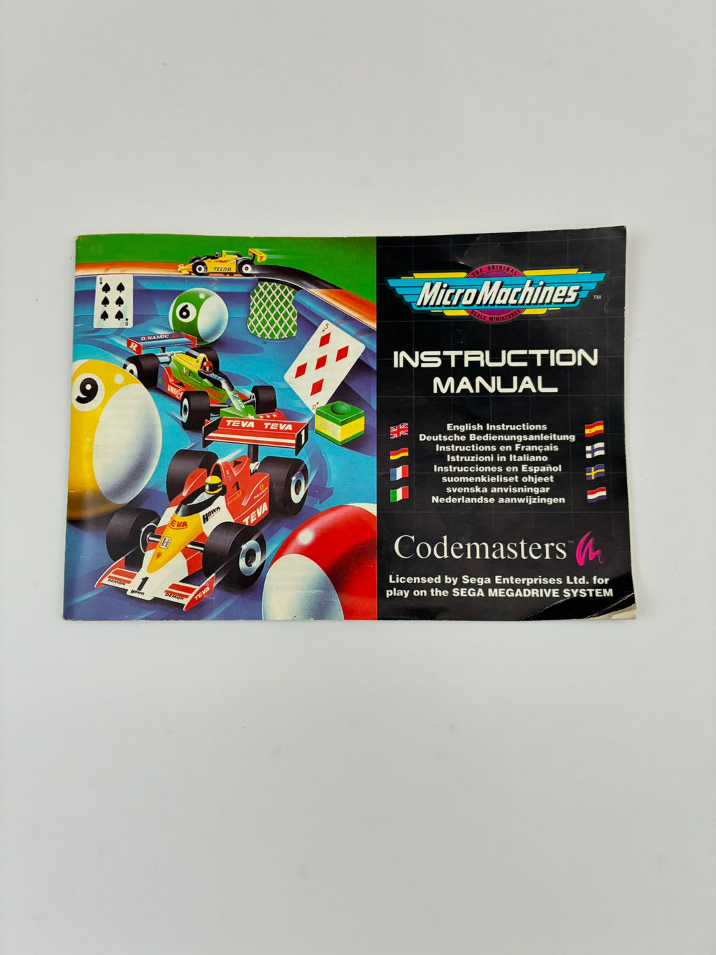 Micro Machines Sega Mega Drive
