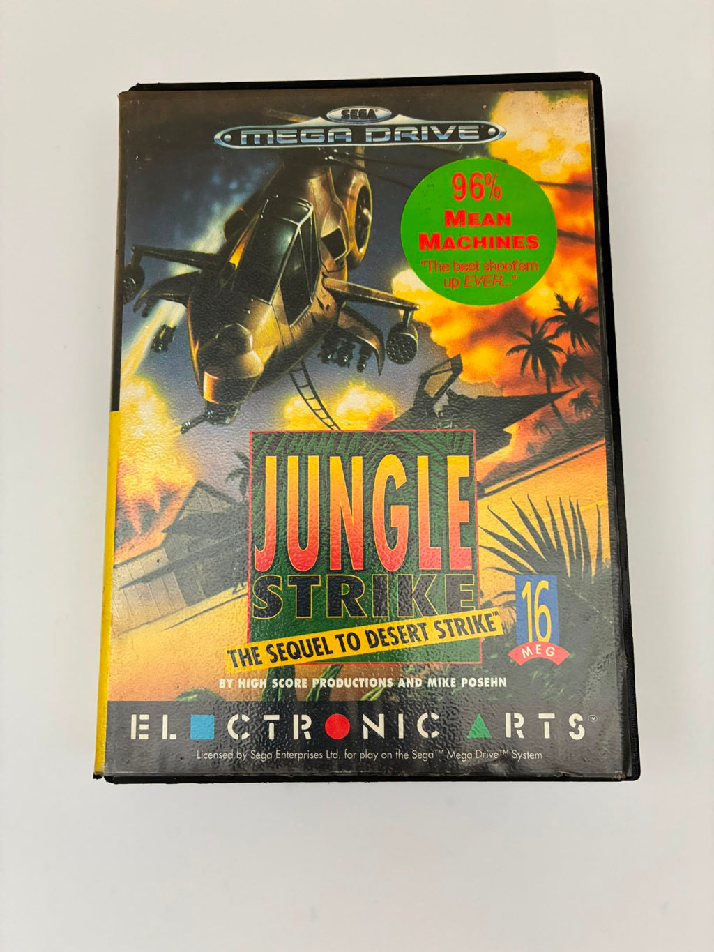 Jungle Strike Sega Mega Drive