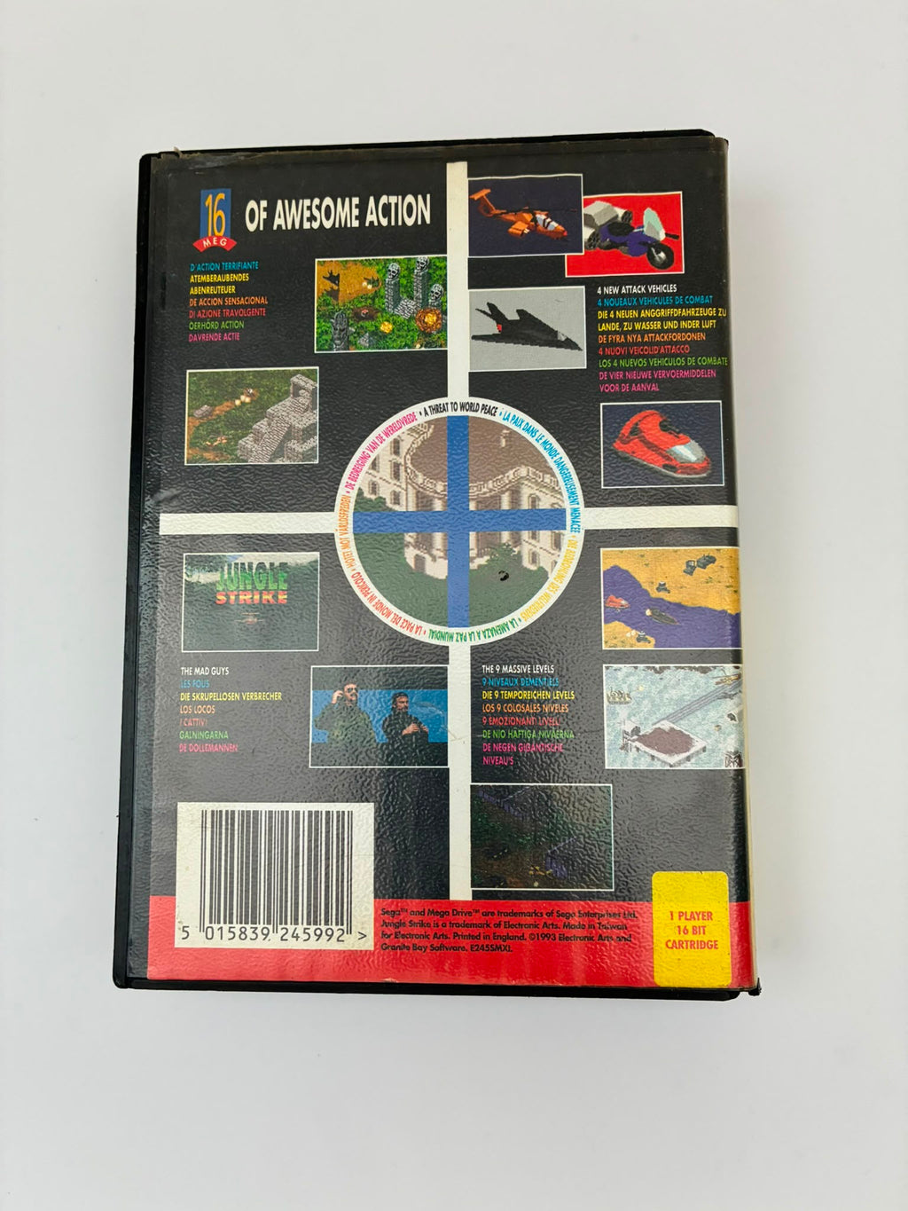 Jungle Strike Sega Mega Drive