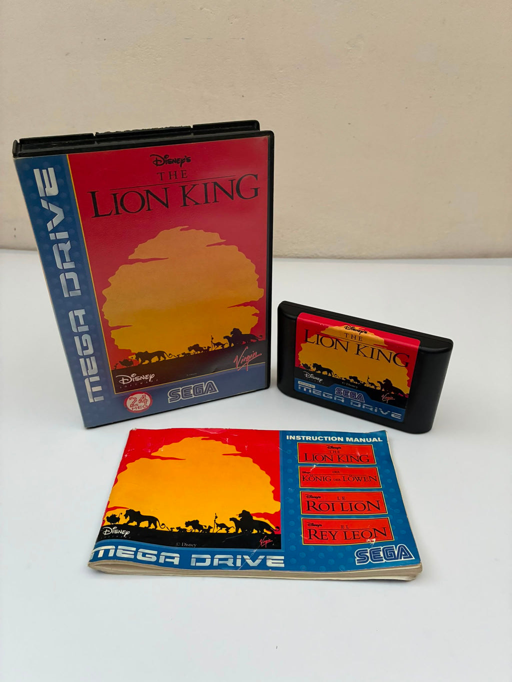 The Lion King Sega Mega Drive