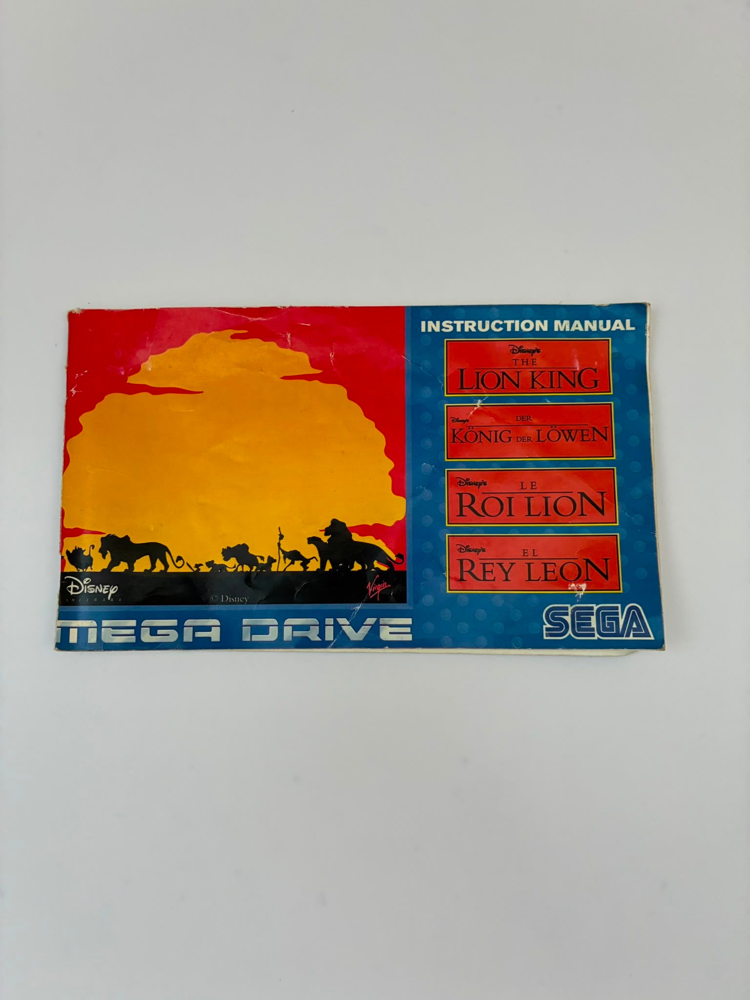 The Lion King Sega Mega Drive