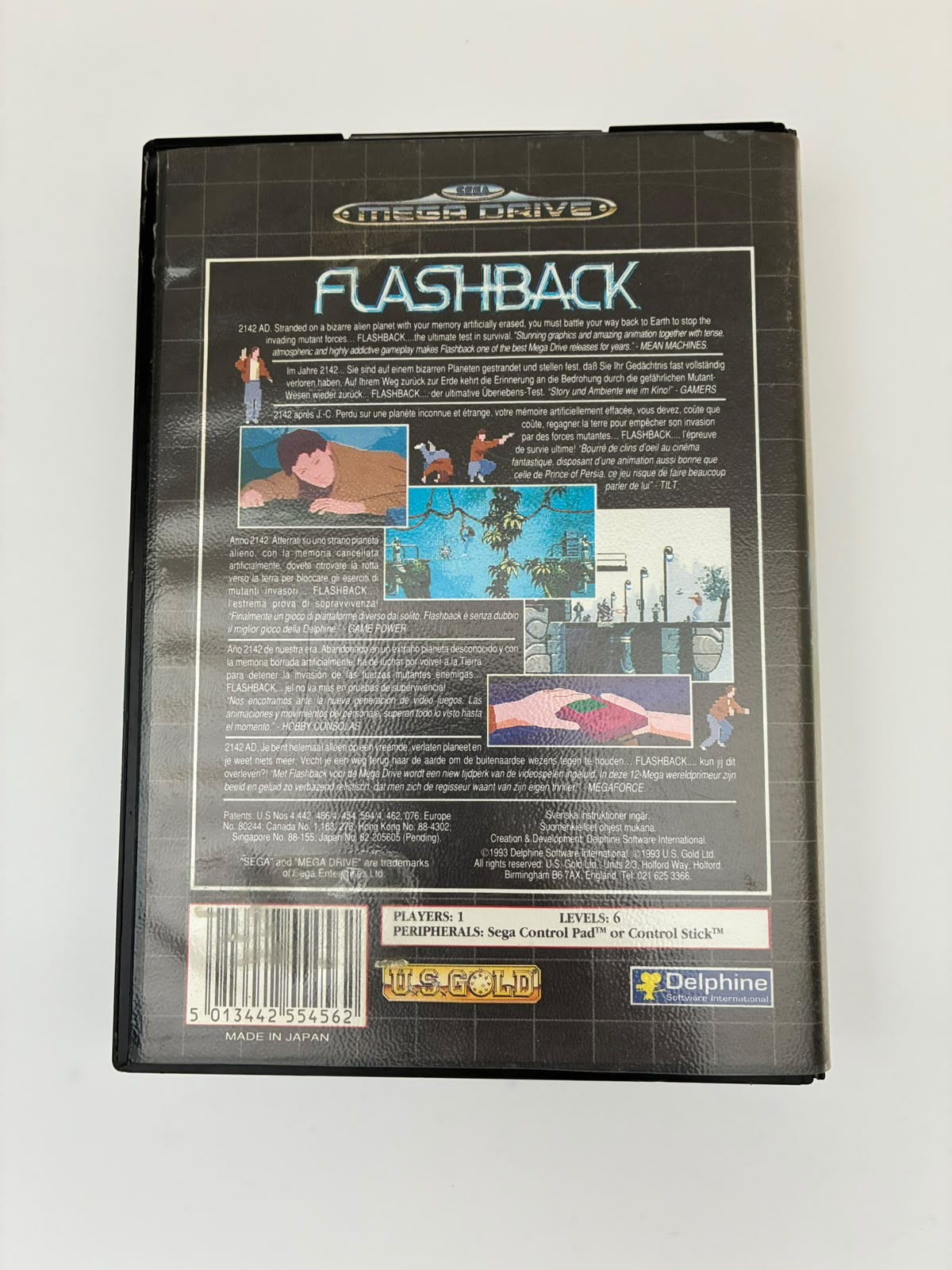 Flashback Sega Mega Drive