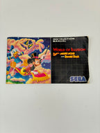 World of Illusion Starring Mickey Mouse & Donald Duck Sega Mega Drive