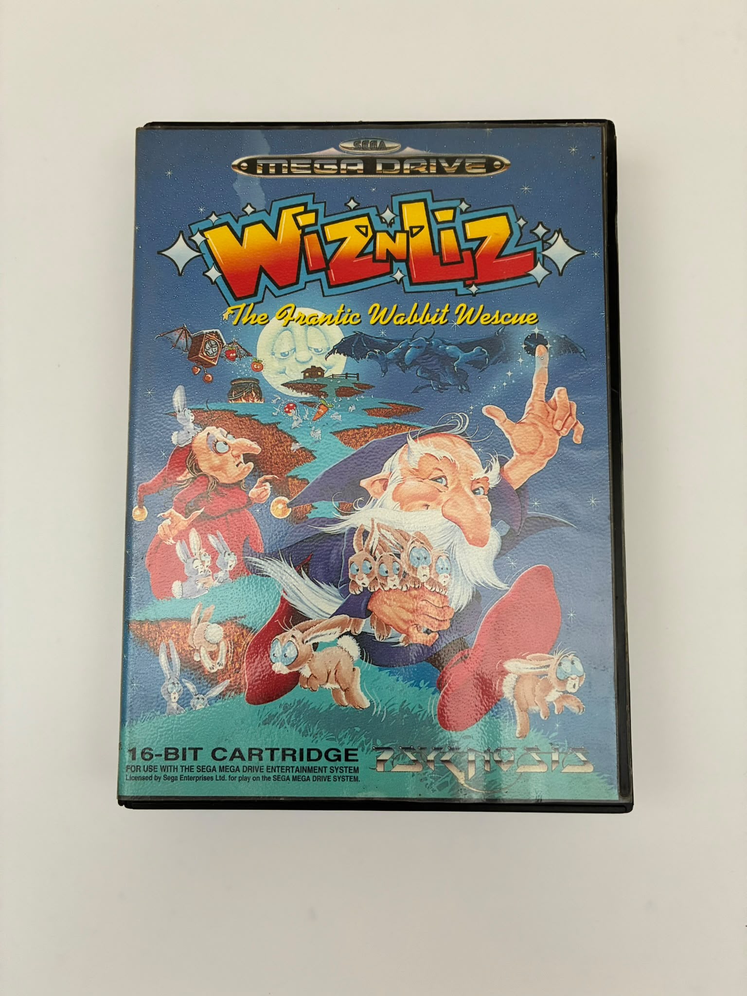 Wiz ‘n’ Liz The Frantic Wabbit Wescue Sega Mega Drive