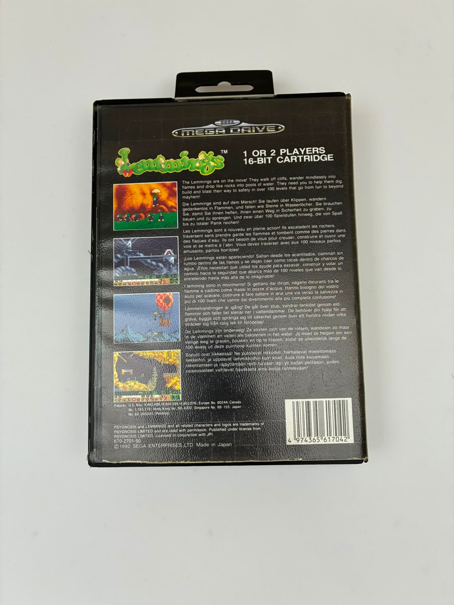 Lemmings Sega Mega Drive