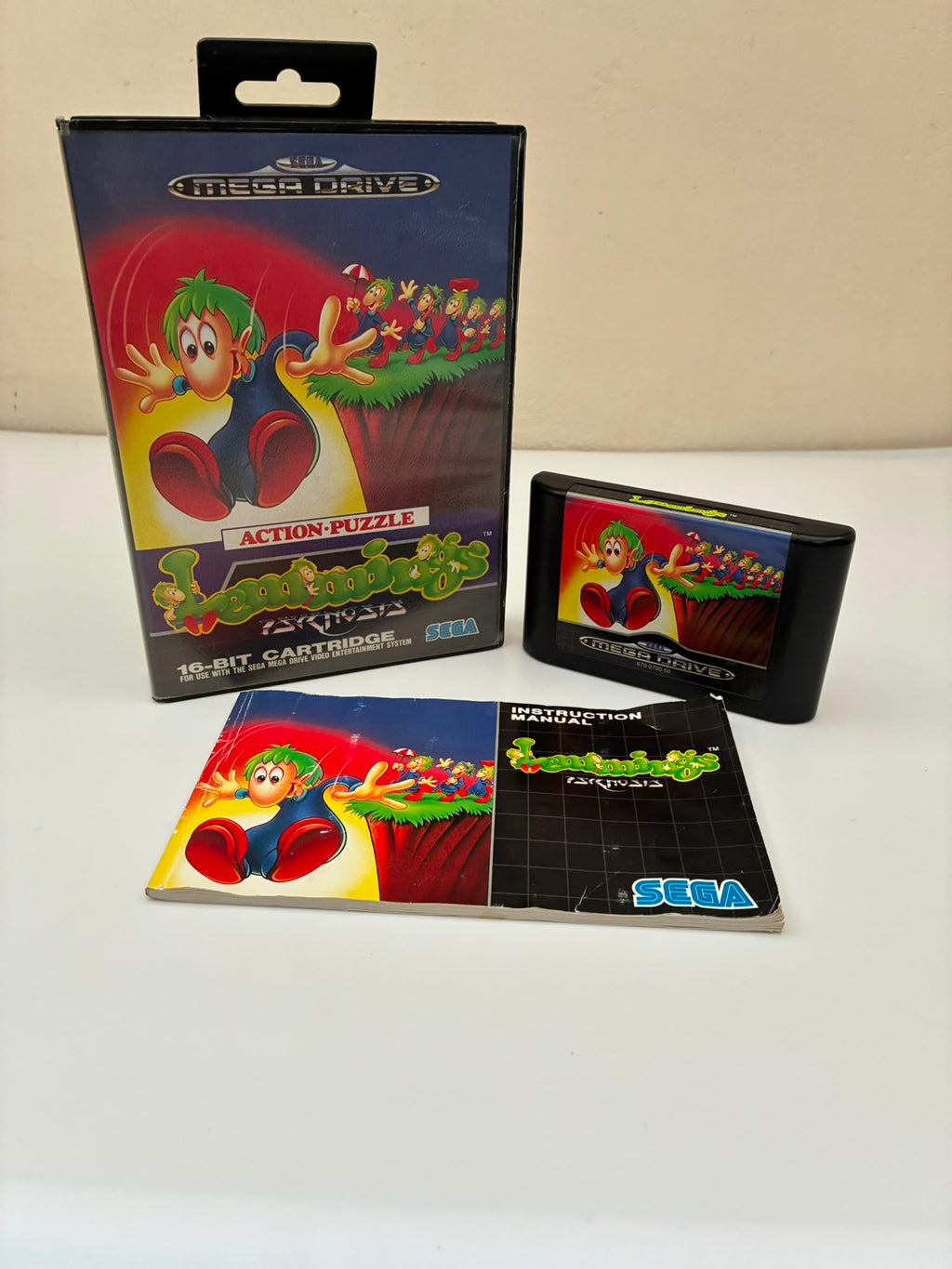 Lemmings Sega Mega Drive