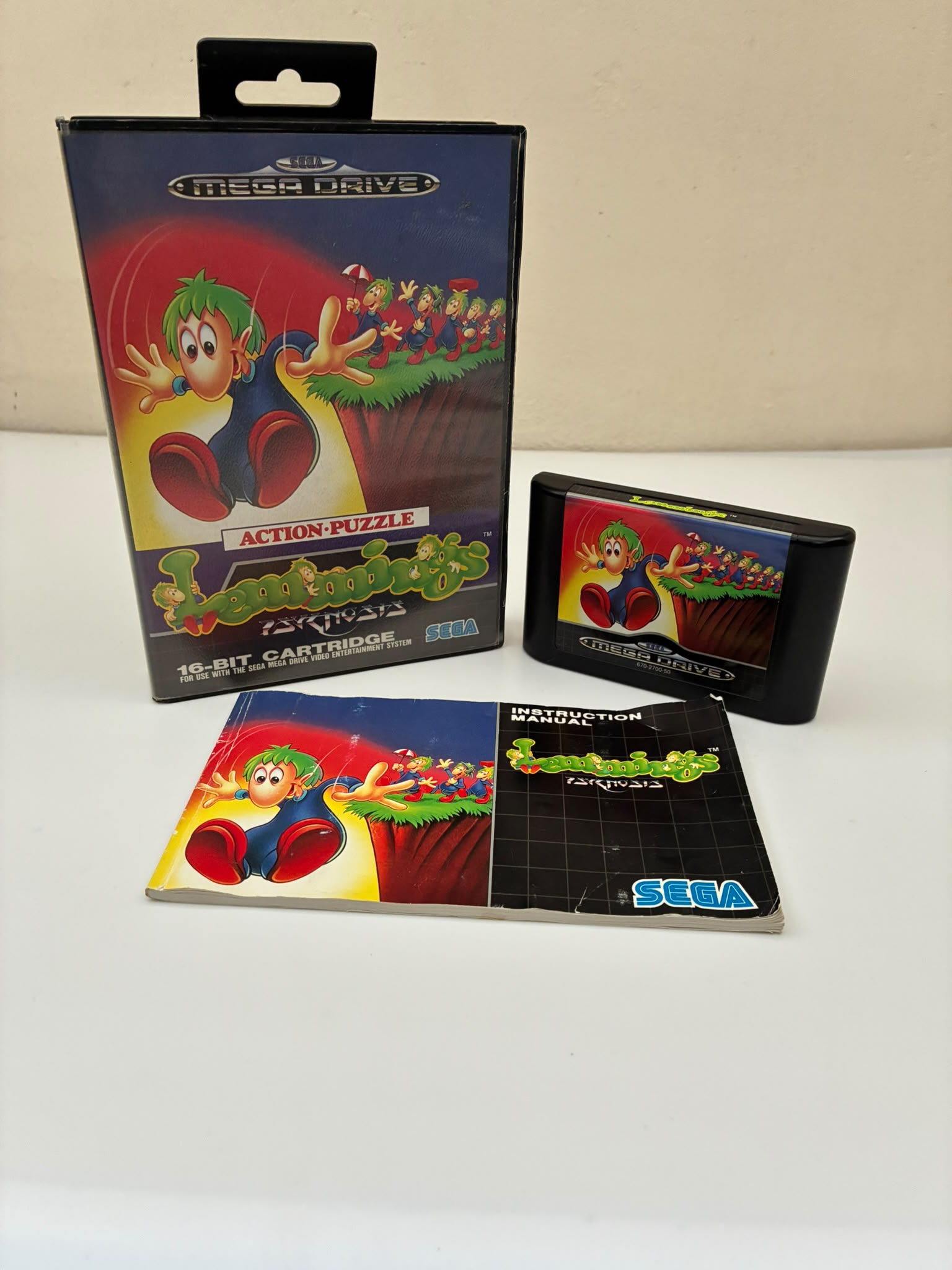 Lemmings Sega Mega Drive