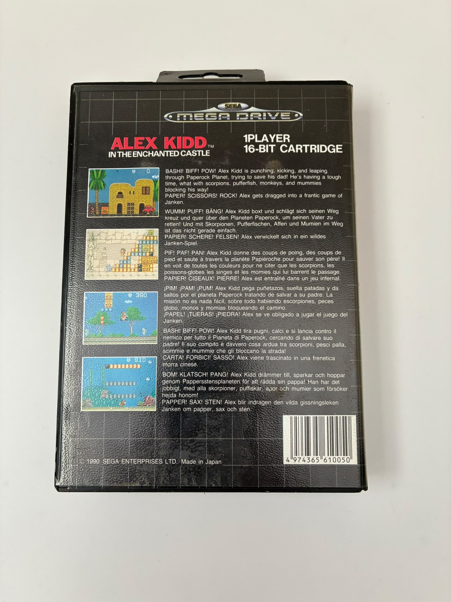 Alex Kidd in the Enchanted Castle Sega Mega Drive
