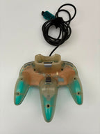 Official Nintendo 64 Clear Blue Controller – Genuine OEM