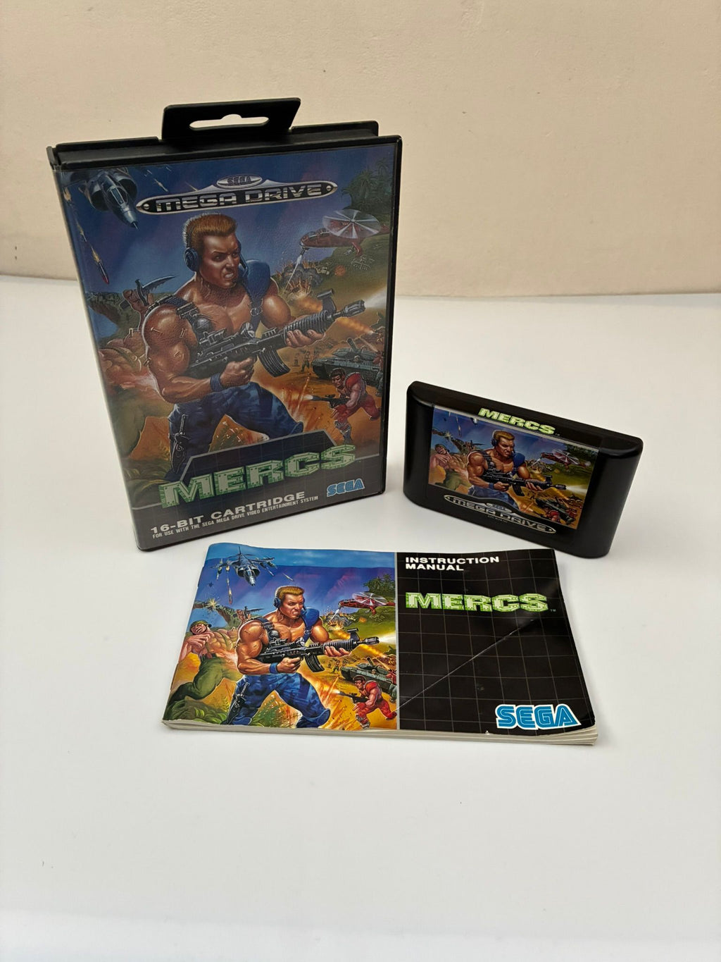 MERCS Sega Mega Drive