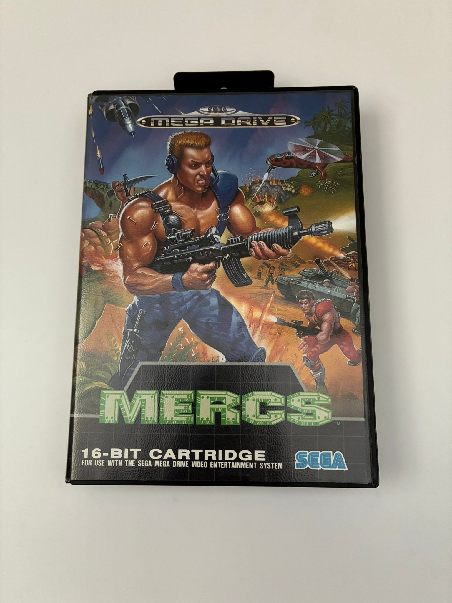 MERCS Sega Mega Drive